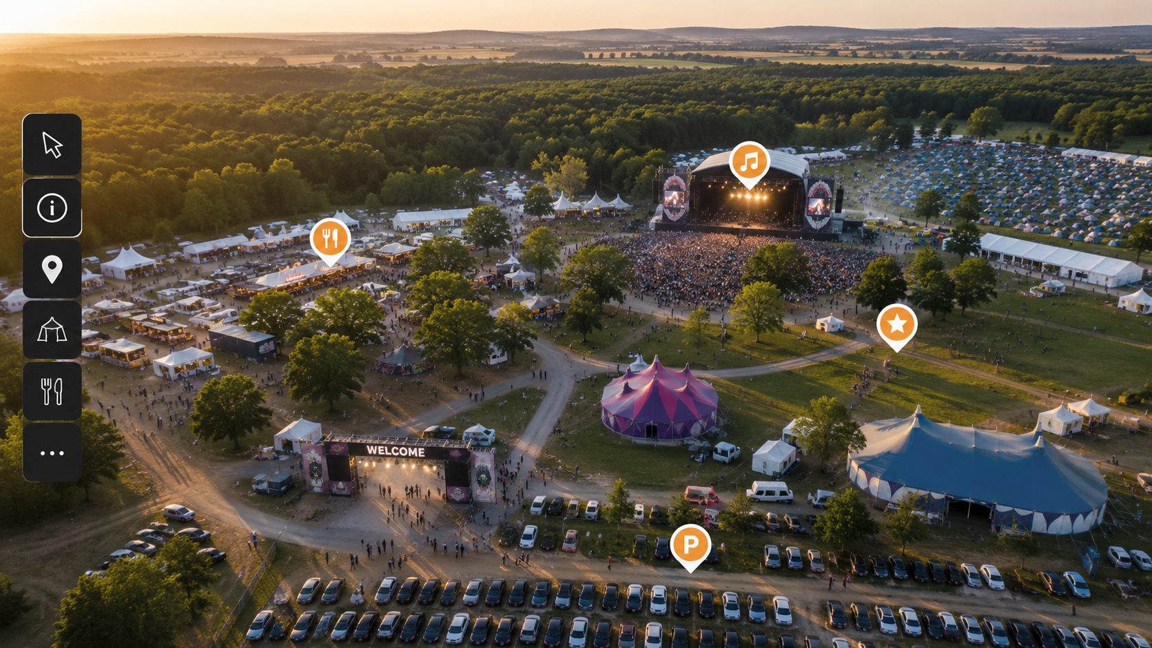 Events & Gelände